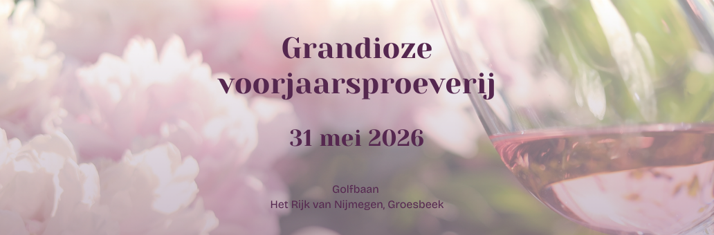 Save the date | Grandioze voorjaarsproeverij