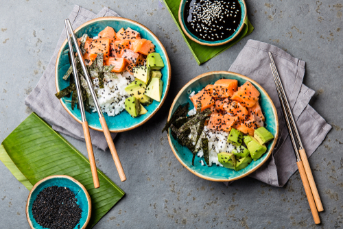 sushi-salade-met-zalm