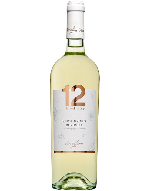 12e Mezzo Pinot Grigio di Puglia Varvaglione IGP 12e Mezzo Pinot Grigio di Puglia Varvaglione IGP