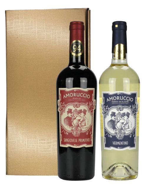 2 Amoruccio wijnen in luxe cadeaudoos | Abels Wijnen 2 Amoruccio wijnen in luxe cadeaudoos | Abels Wijnen