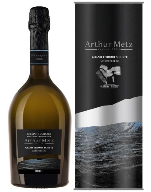 Arthur Metz Crémant d’Alsace AOP Grand Terroir Schiste Schifferberg Brut