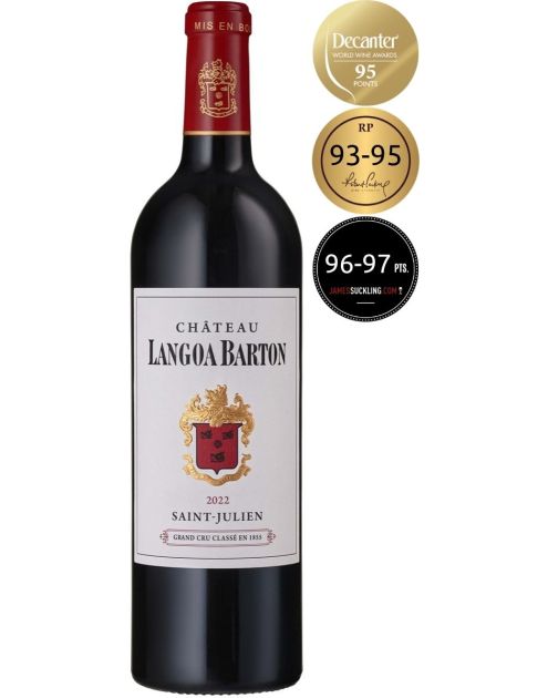 Château Langoa Barton Saint-Julien 2022 met medaille Château Langoa Barton Saint-Julien 2022 met medaille