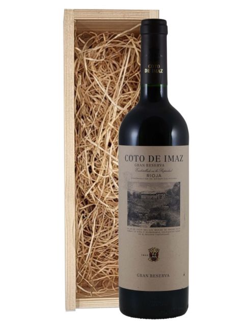 Coto de Imaz Gran Reserva in houten kist Coto de Imaz Gran Reserva in houten kist