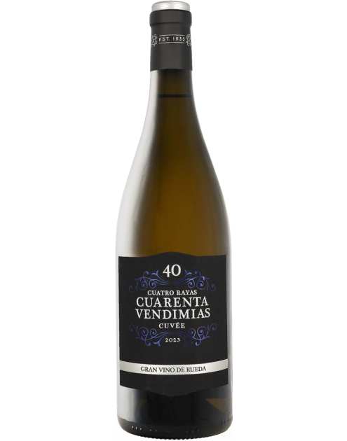 Cuatro Rayas Cuarenta Vendimias Verdejo Cuvée Gran Vino de Rueda Cuatro Rayas Cuarenta Vendimias Verdejo Cuvée Gran Vino de Rueda