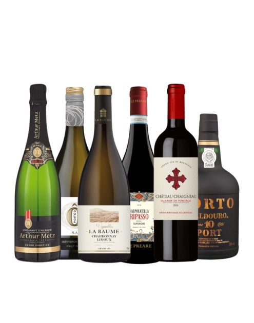 Feestdagen wijnpakket deluxe Feestdagen wijnpakket deluxe