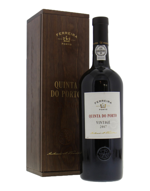 Ferreira Quinta do Porto Vintage 2017 Port in luxe houten kist Ferreira Quinta do Porto Vintage 2017 Port in luxe houten kist