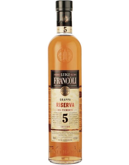 Luigi Francoli Grappa Riserva 5 Anni Luigi Francoli Grappa Riserva 5 Anni