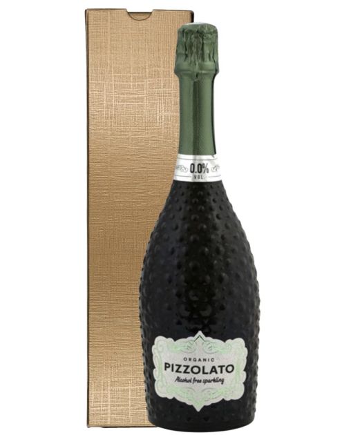 Pizzolato Alcohol Free Sparkling Organic in cadeaudoos Pizzolato Alcohol Free Sparkling Organic in cadeaudoos