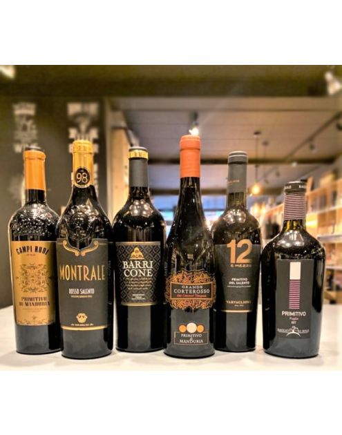 Proefpakket Primitivo (6 flessen) Proefpakket Primitivo (6 flessen)