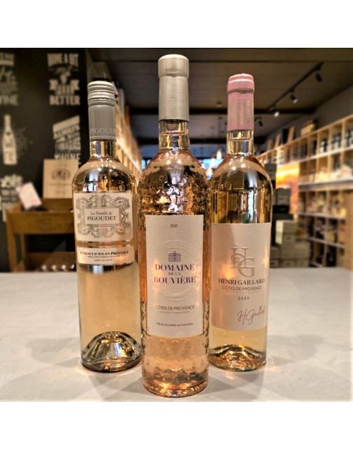 Proefpakket Provence Rosé (3 flessen) Proefpakket Provence Rosé (3 flessen)