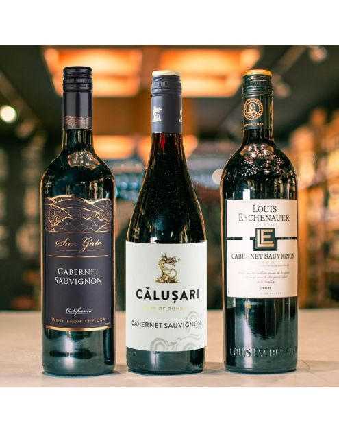 Proefpakket Cabernet Sauvignon (3 flessen)