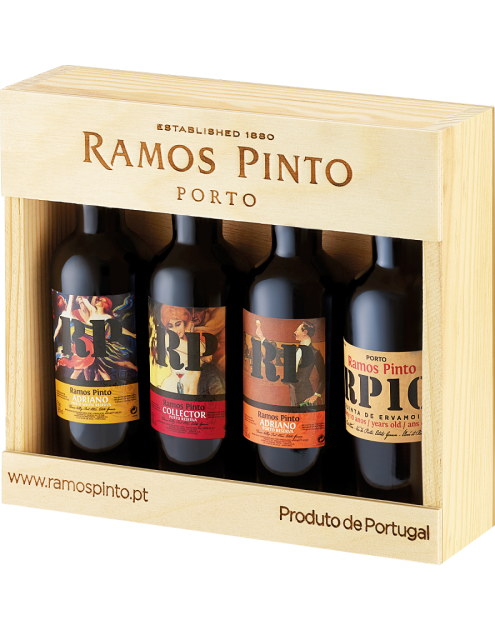 Ramos Pinto Porto mini houten geschenkset
