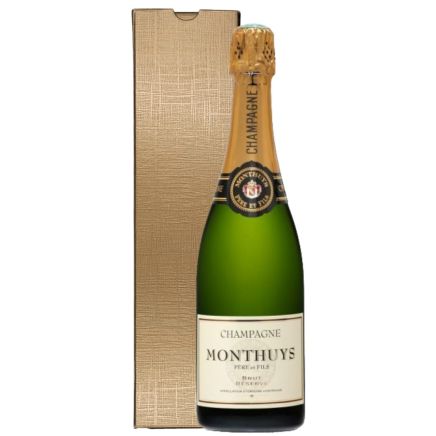 Champagne Monthuys Brut Réserve in cadeaudoos