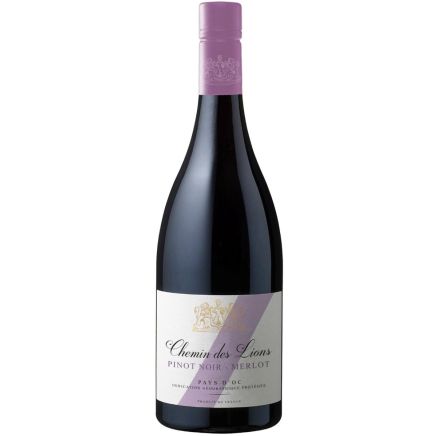 Chemin des Lions Pinot Noir Merlot Pays d'Oc IGP