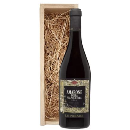 Le Preare Amarone della Valpolicella DOCG in houten kist