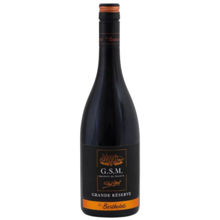 Les Bertholets Grande Réserve Grenache Syrah Mourvèdre GSM | Abels Wijnen