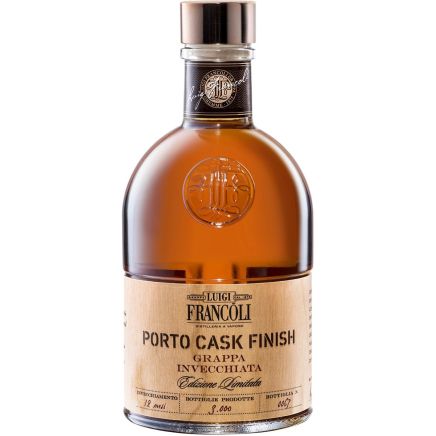 Luigi Francoli Grappa Porto Cask Finish 