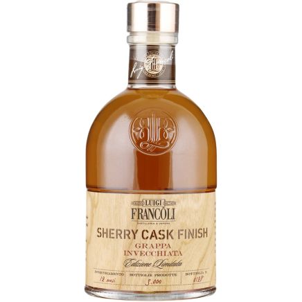 Luigi Francoli Grappa Sherry Cask Finish