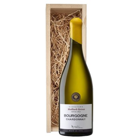 Moillard-Grivot Signature Bourgogne Chardonnay in houten kist