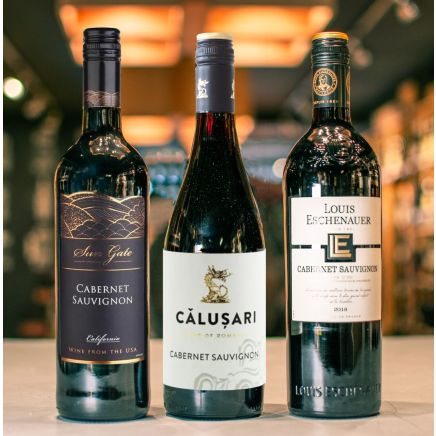 Proefpakket Cabernet Sauvignon (3 flessen)