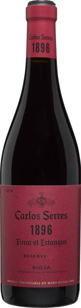 Carlos Serres 1896 Finca el estanque Tinto Reserva Rioja DOC 