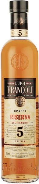Luigi Francoli Grappa Riserva 5 Anni