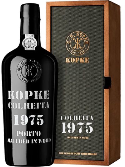 Kopke Colheita Port 1975 in geschenkkist