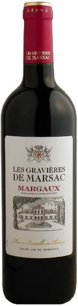 Les Gravières de Marsac Margaux AOP Grand vin de Bordeaux 