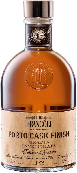 Luigi Francoli Grappa Porto Cask Finish 