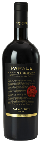 Papale Primitivo di Manduria Varvaglione
