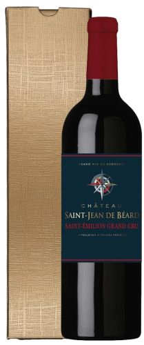 Château Saint-Jean de Béard Saint-Émilion Grand Cru 2020 in cadeaudoos